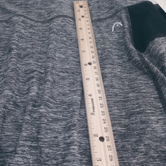 Head Fresh Mesh Black Heather Tennis Skort Nwt L - Picture 10 of 10